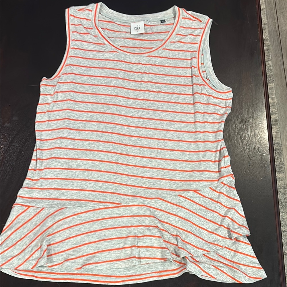 Cabi Peplum Tank  #5331
